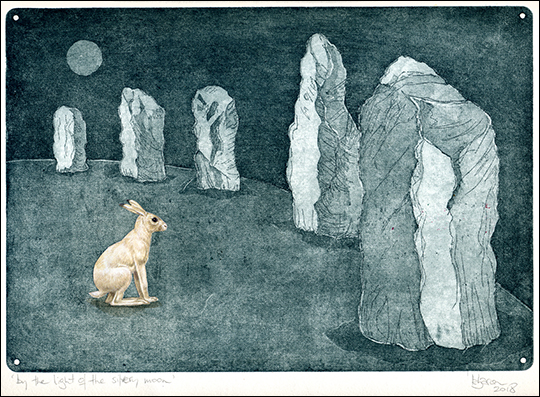 by the light of the silvery moon